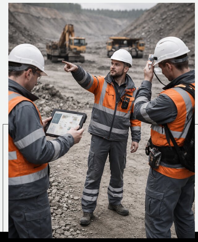 Система контроля персонала для горнодобывающей отрасли в Камышине