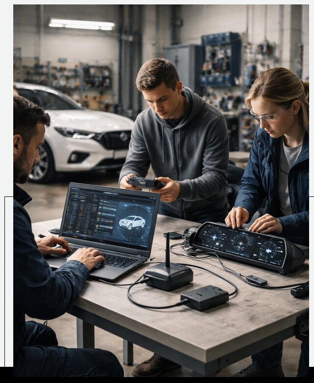 Разработка Connected Car и ПО для автопрома в Камышине