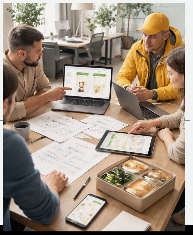 Разработка агрегатора доставки еды в Камышине от 15414 р., АвикейКмш