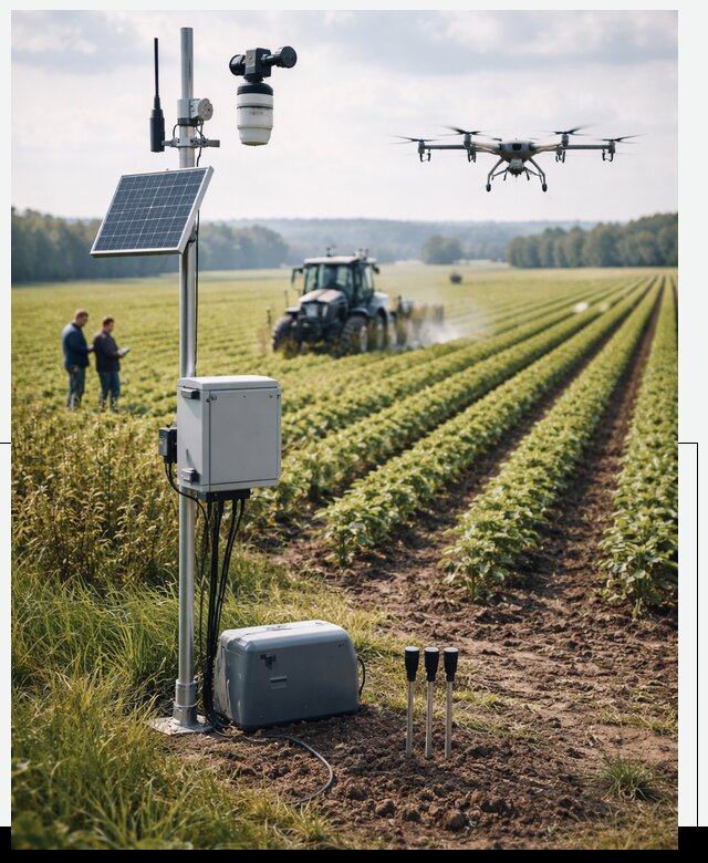 Разработка IoT мониторинга полей в Камышине от 8735 р. | АвикейКмш